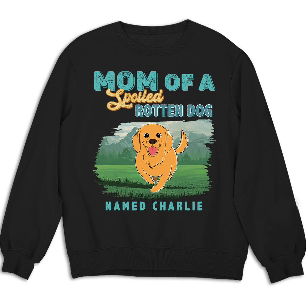 Customizable Dad of Spoiled Dogs Personalized Sweatshirt - Ideal Gift for Pet Lovers