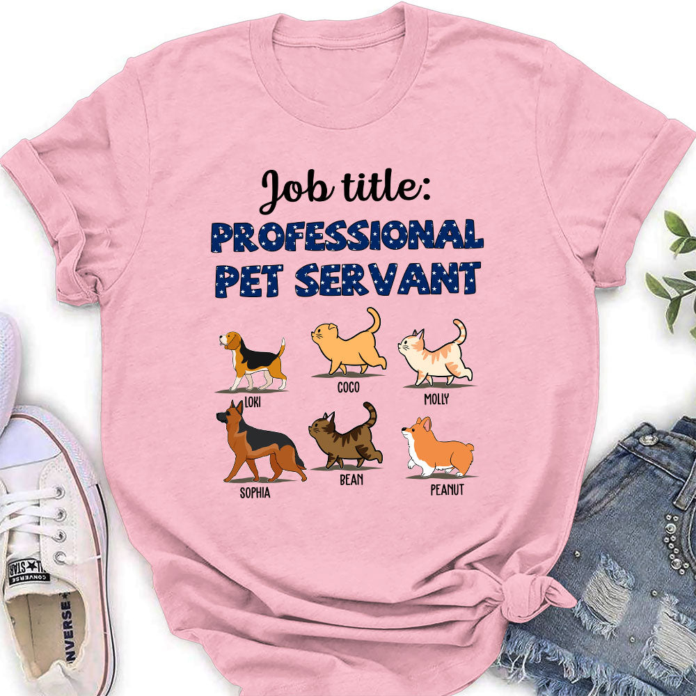 Customizable Professional Pet Lover Women's T - shirt