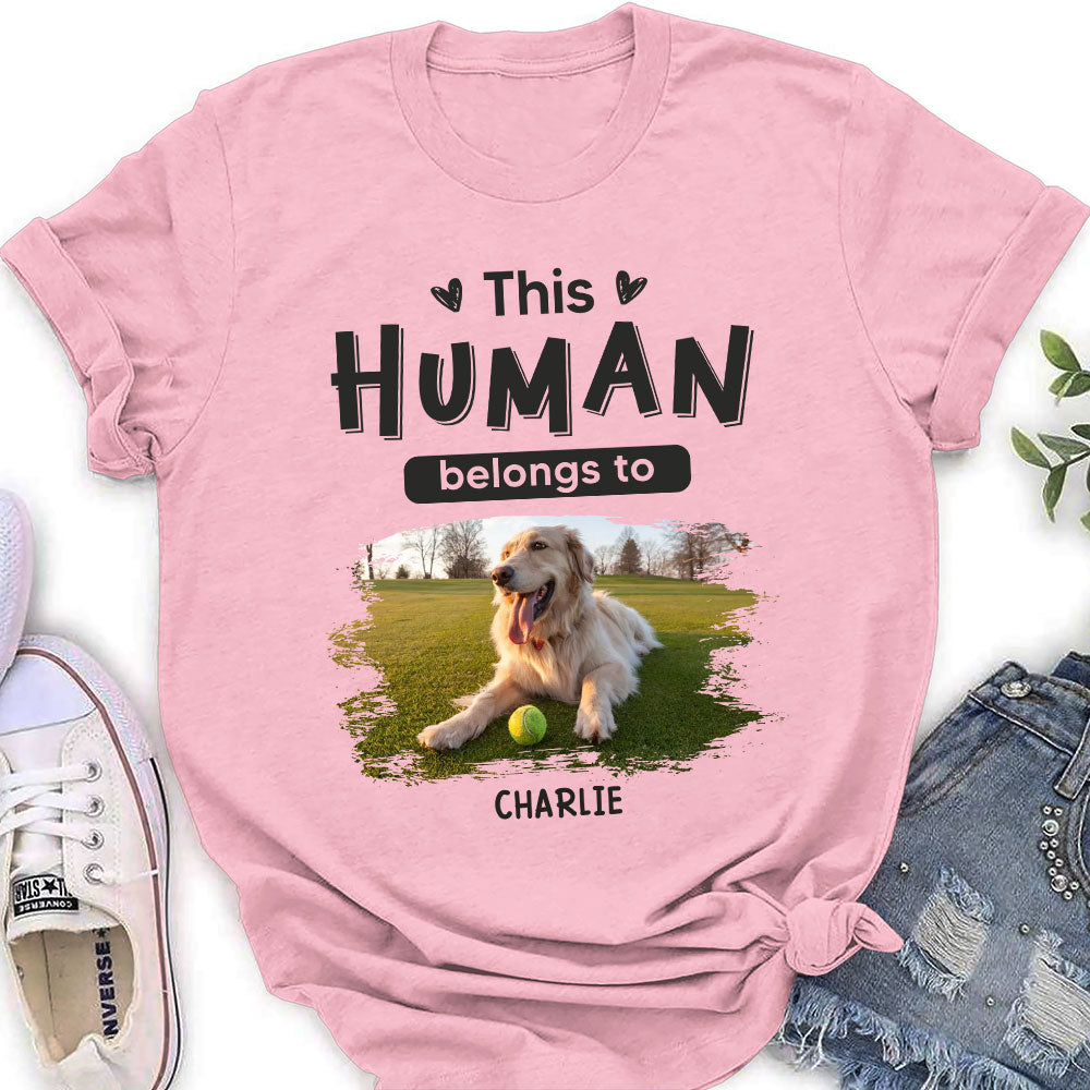 Sleepy Dogs Personalized Custom Women's T-shirt - Ideal Gift for Pet Lovers