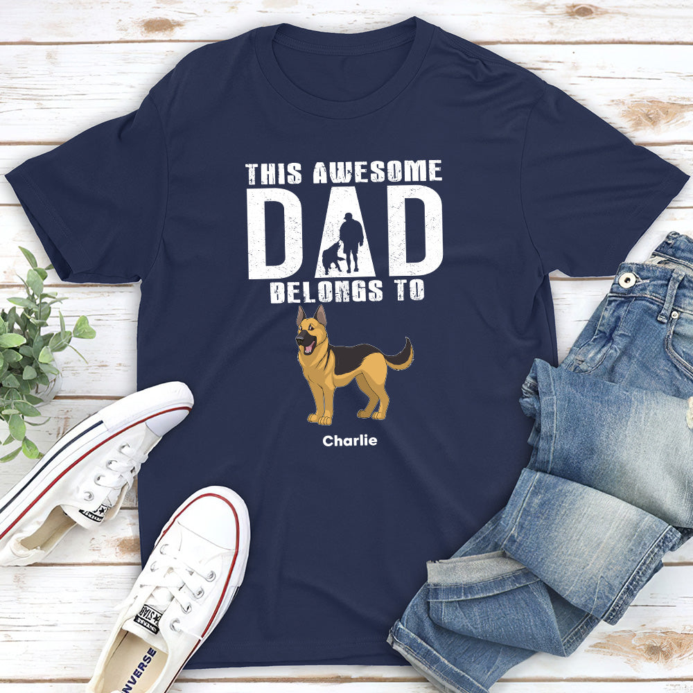 Personalized Custom Unisex T-shirt - The Ideal Gift for Pet - Loving Dads