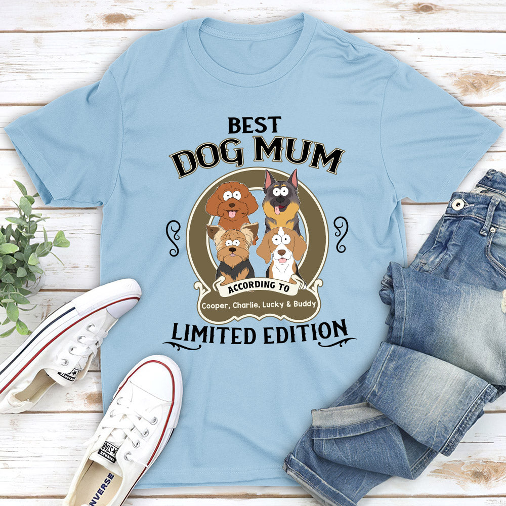 Limited Edition Personalized Custom Unisex Dog Dad T-shirt
