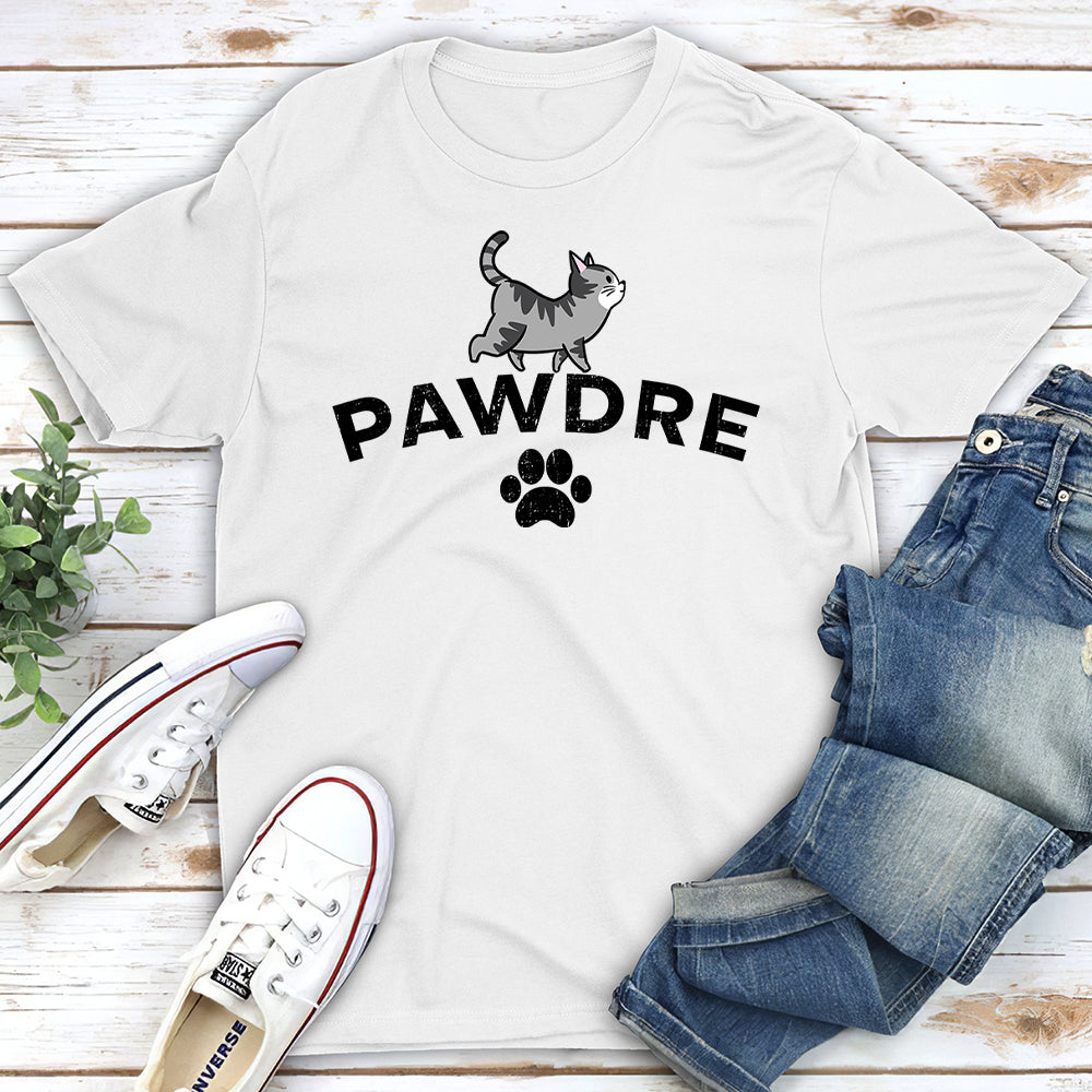 Cat Pawdre - Customizable Unisex Personalized Cat - Themed T - shirt for Pet Lovers