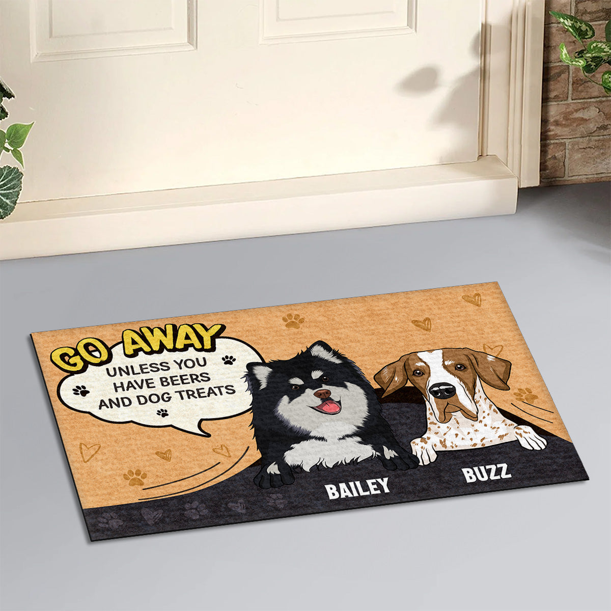 Personalized Pet - Custom Doormat: A Unique Welcome for Pet Lovers