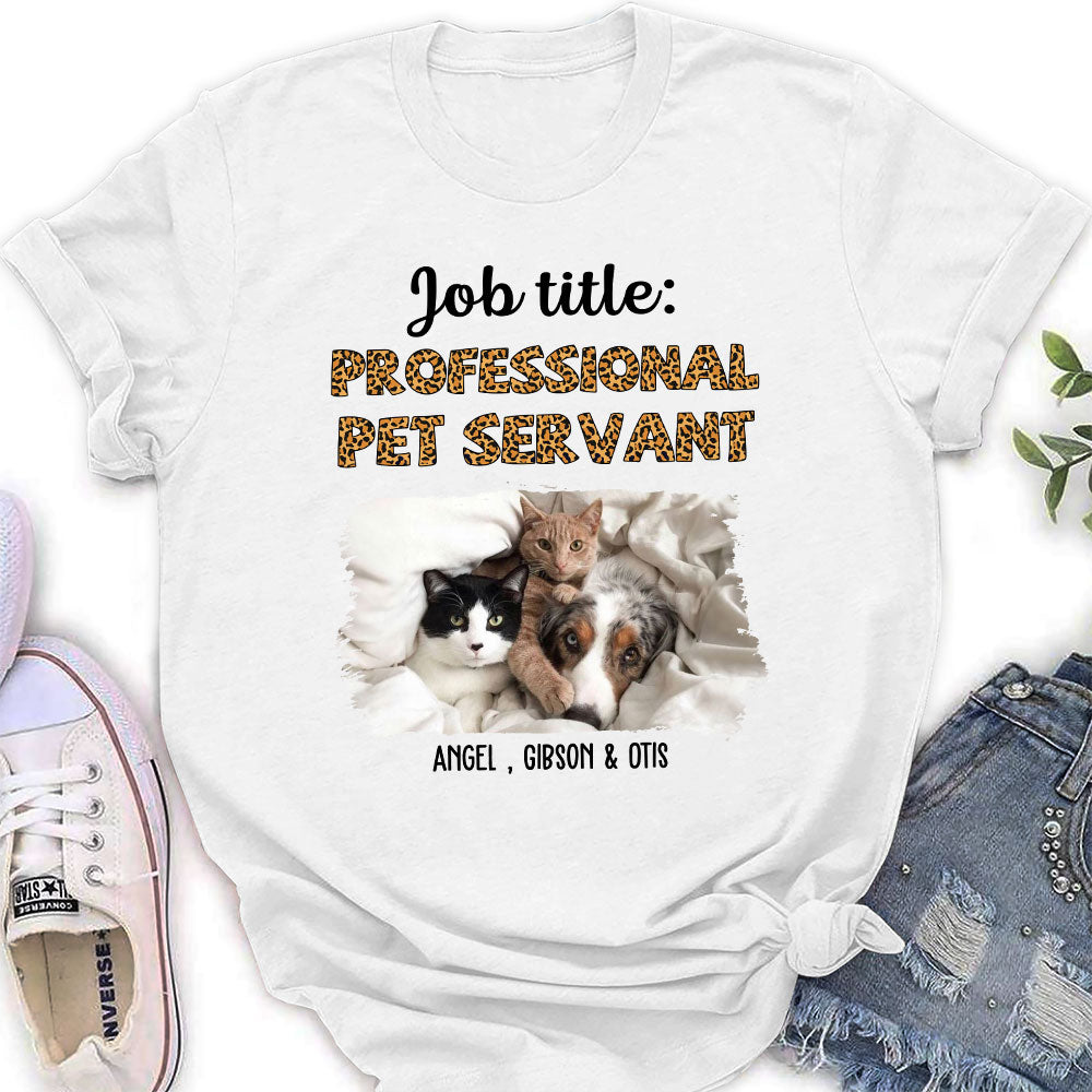 Customizable Professional Pet Lover Women's T - shirt