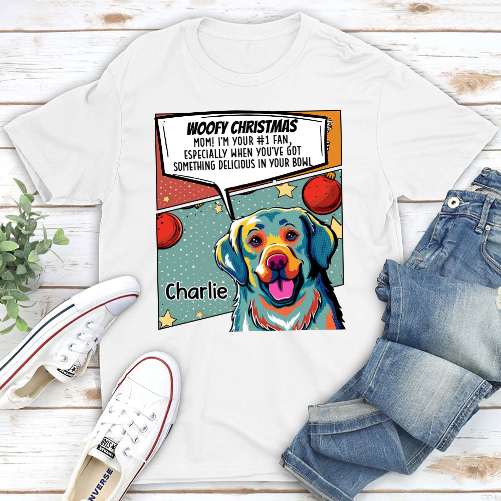 Customizable Unisex Dog Mom Fan T-shirt - Ideal Gift for Pet Lovers
