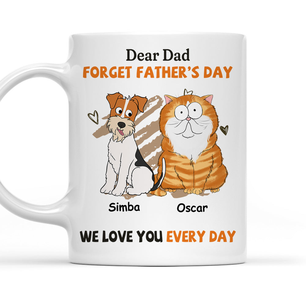 Daily Love - Personalized Custom Coffee Mug for Pet Lovers