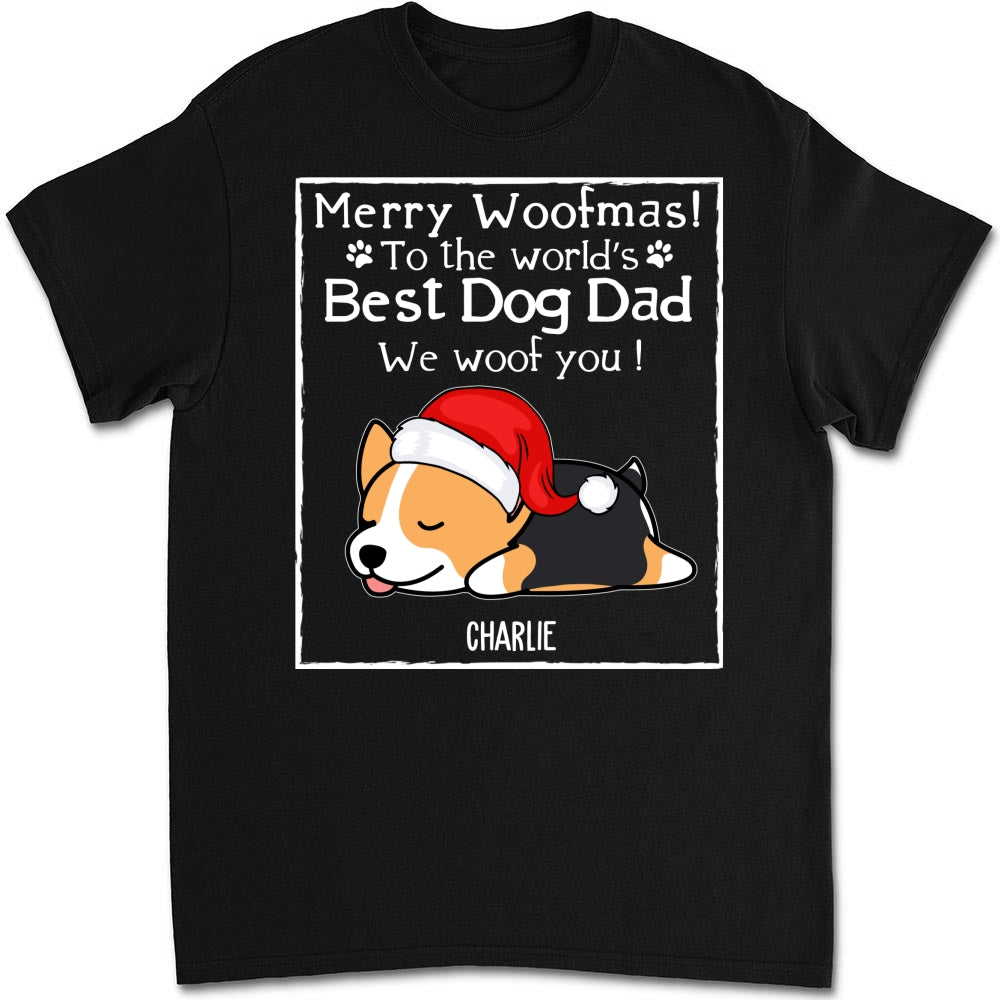 Best Dog Dad and Mom Ever - Personalized Custom Unisex Pet Lover T-shirt
