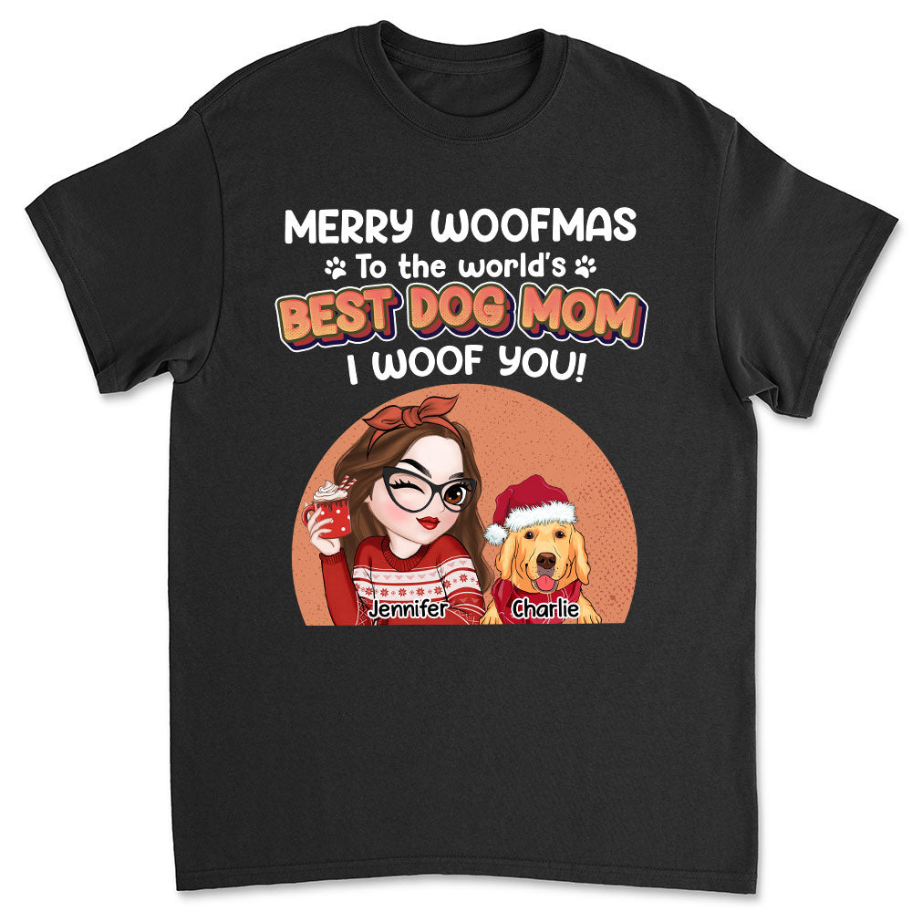 Personalized Custom Unisex 'Best Dog Mom' T-shirt - Ideal Gift for Pet Lovers