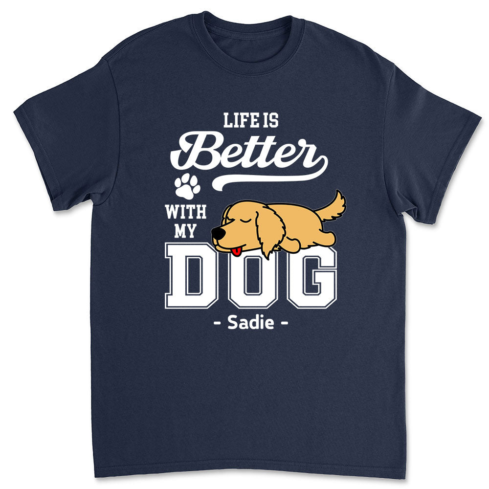 Personalized Unisex Dog Lover T-shirt - Enhance Your Bond with Dogs