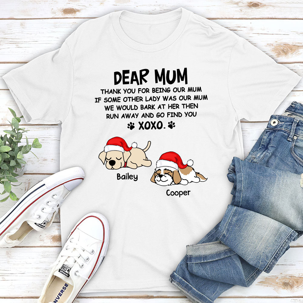 Dear Xoxo Personalized Custom Unisex Sleep T-shirt for Pet Lovers