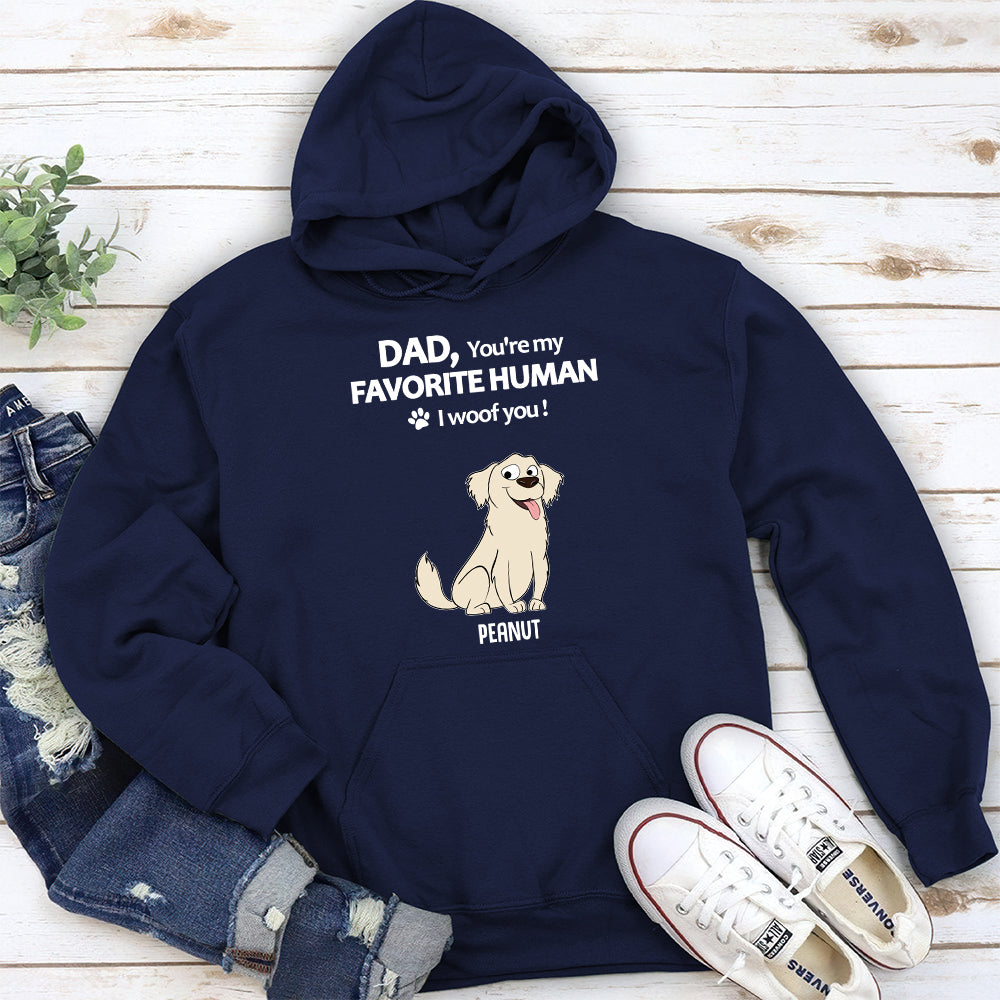 Personalized 'To My Favorite Human 2' Custom Hoodie - Ideal Gift for Pet Lovers