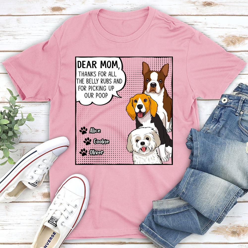 All The Belly Rubs - Customizable Unisex Personalized Pet Lover T-shirt