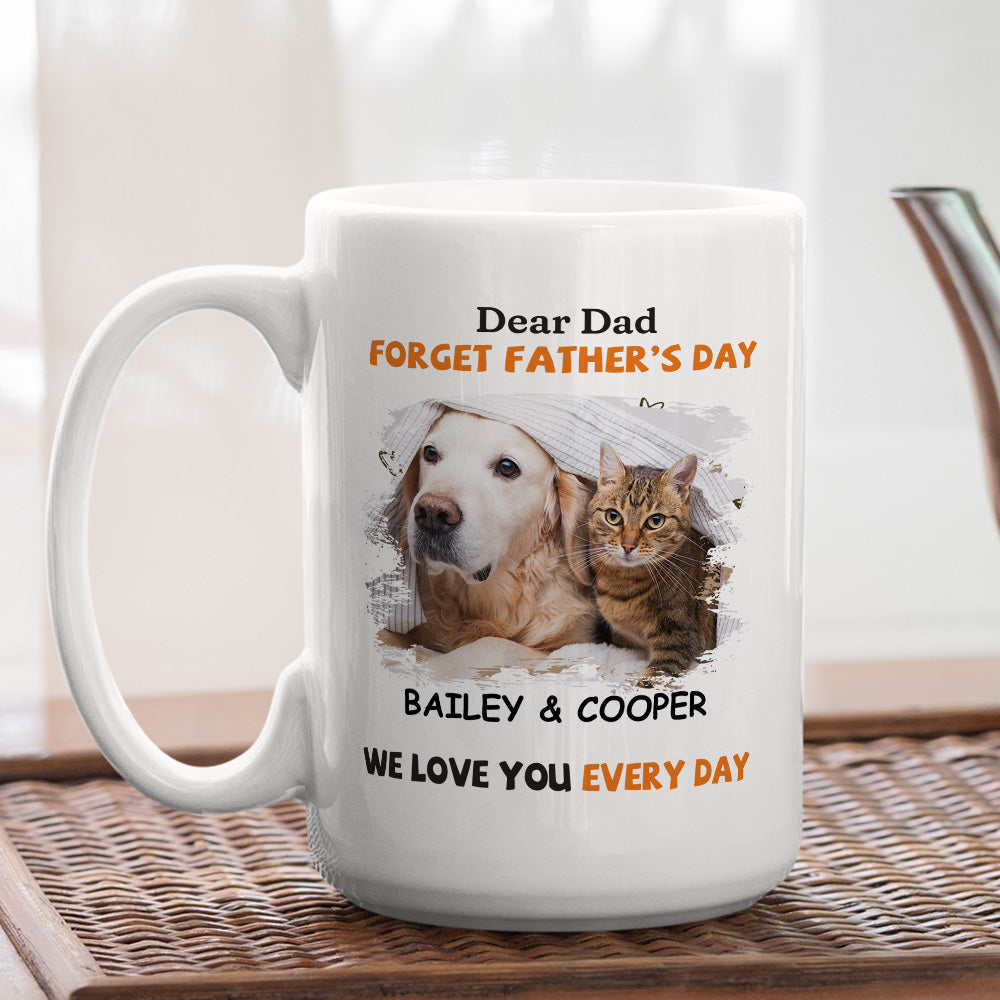 Daily Love - Personalized Custom Coffee Mug for Pet Lovers