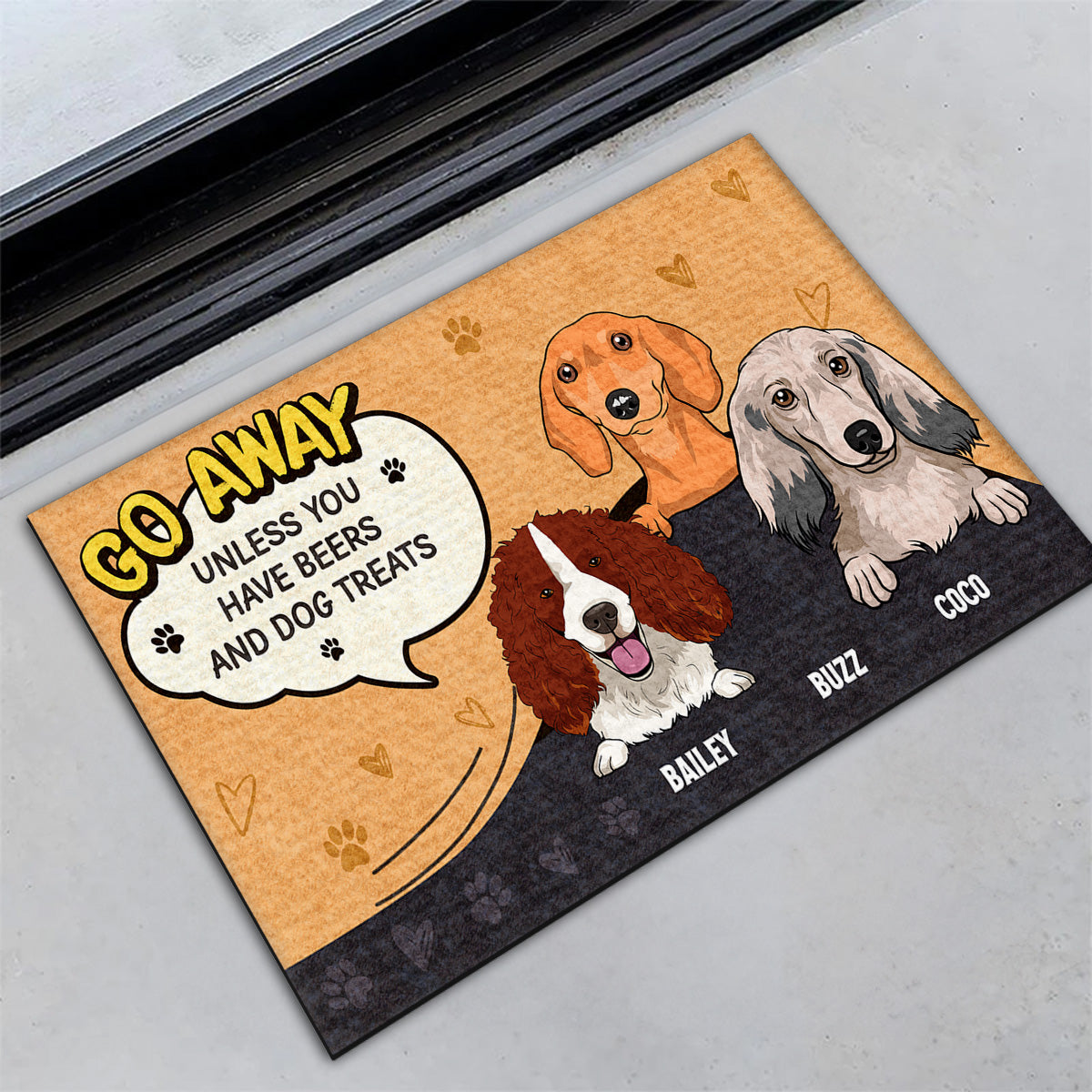 Personalized Pet - Custom Doormat: A Unique Welcome for Pet Lovers