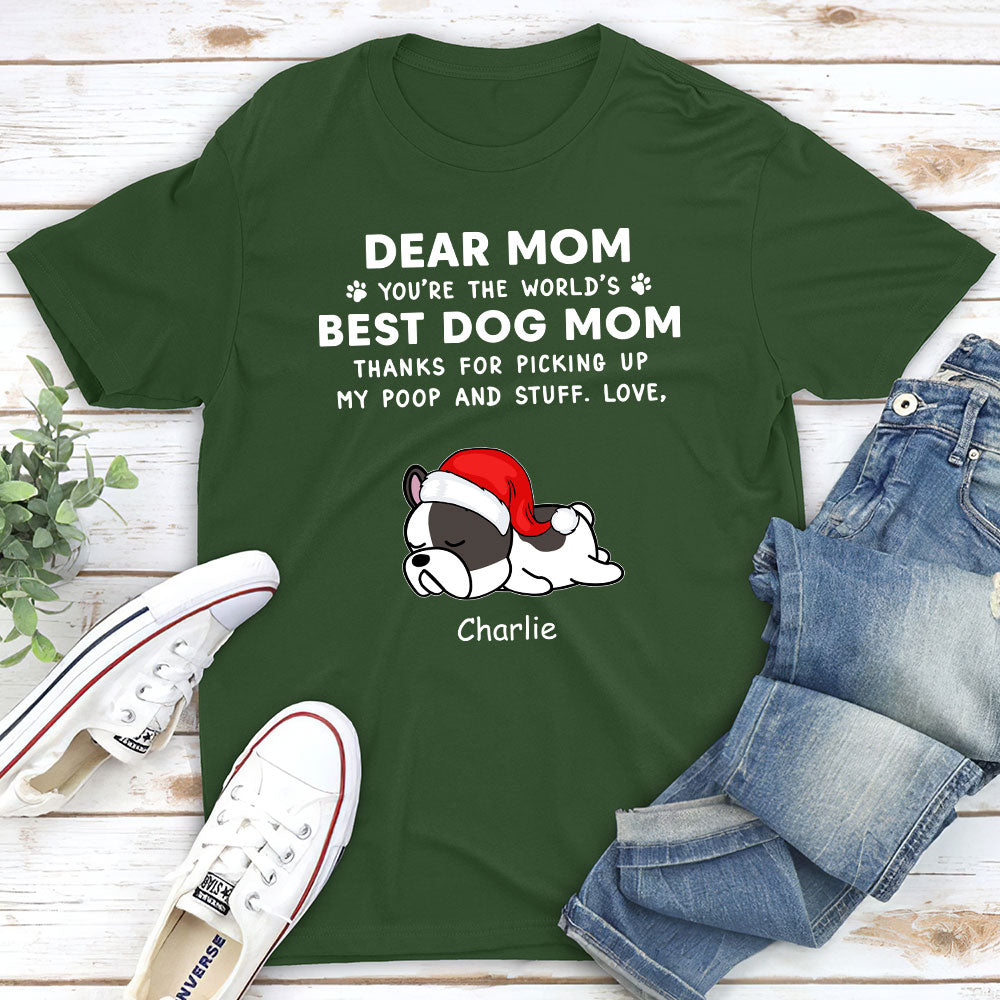 Dear Dad Sleeping Personalized Custom Unisex Pet Lover T-shirt