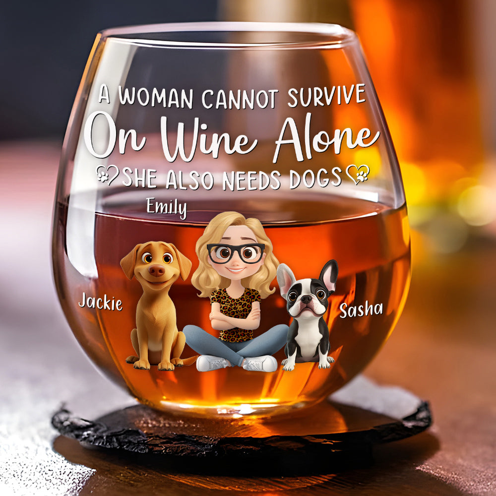 Personalized Custom Wine Glass - A Perfect Gift for Men on Special Occasions