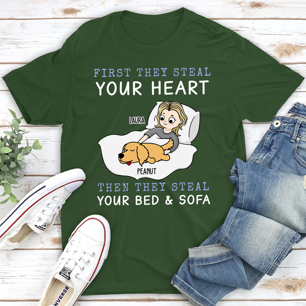 Steal Hearts with Personalized Unisex Pet Lover T-shirt
