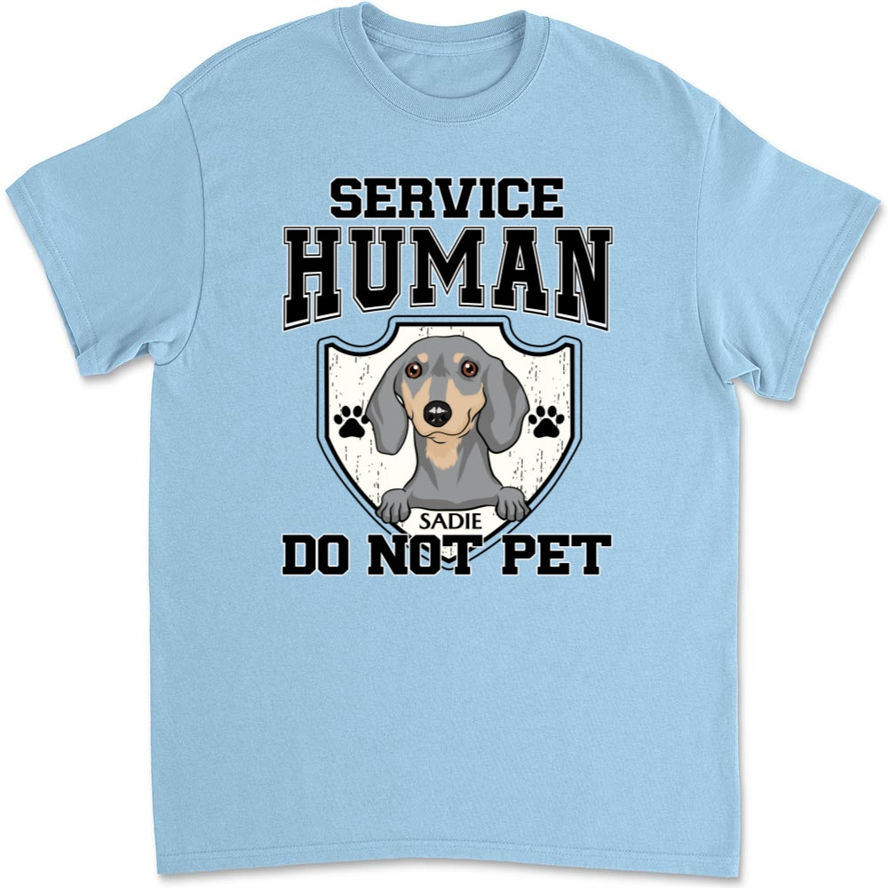 Customizable 'Do Not Pet' Unisex T-Shirt - Ideal Gift for Pet Lovers