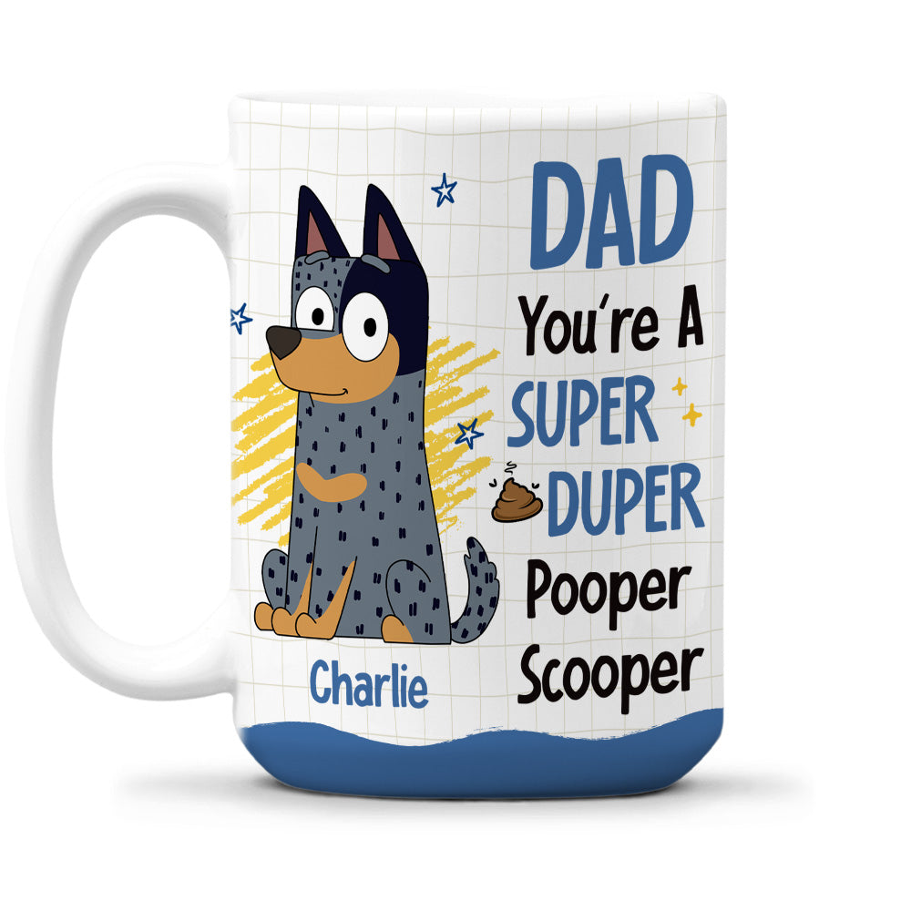 Personalized Custom Pooper Scooper - The Perfect Coffee Mug for Every Beverage