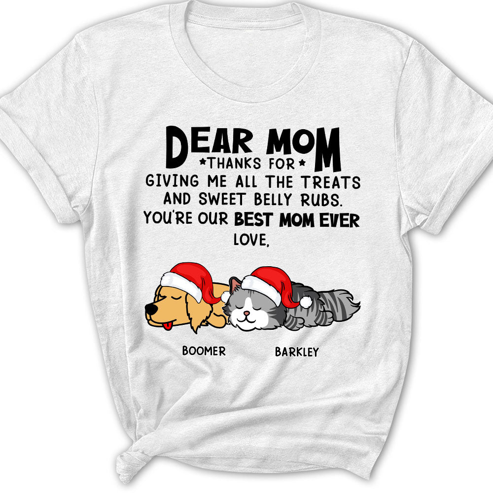 All The Treats 2 - Customizable Personalized Women's Pet Lover T-shirt
