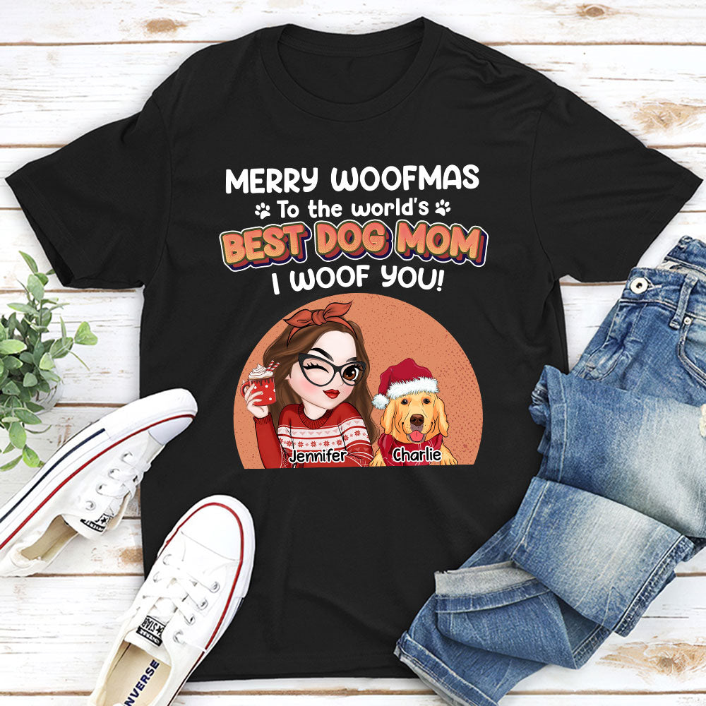 Personalized Custom Unisex 'Best Dog Mom' T-shirt - Ideal Gift for Pet Lovers