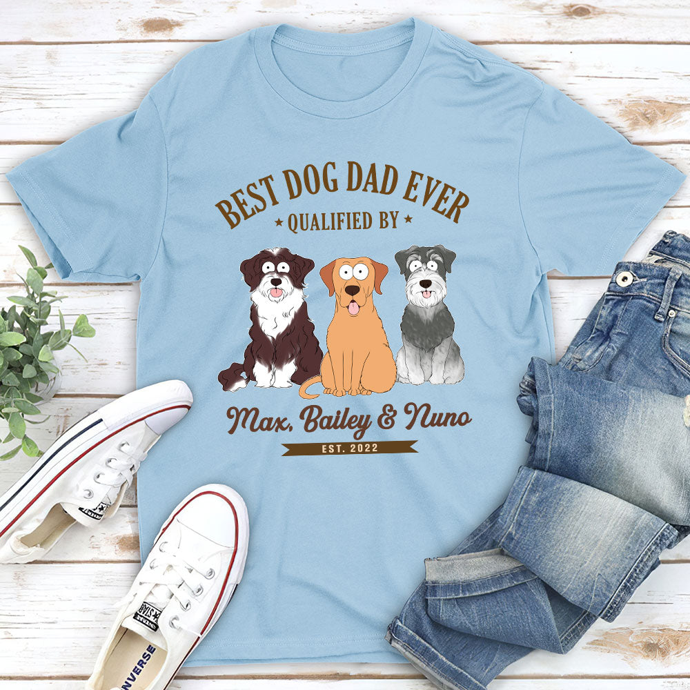 Top - Rated Personalized Custom Unisex T - shirt for Best Dads