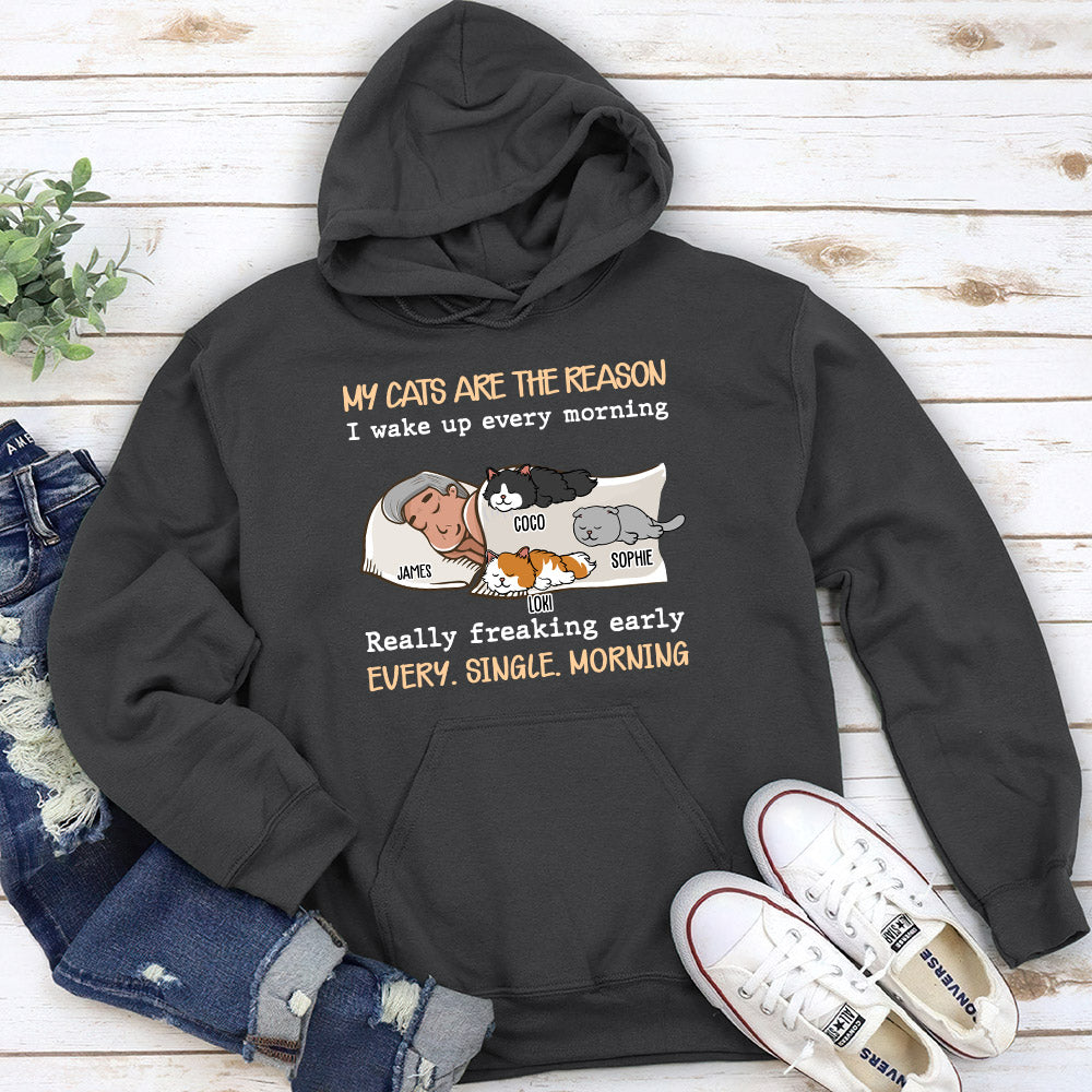 Personalized 'My Pet Is The Reason' Custom Hoodie for Pet Lovers