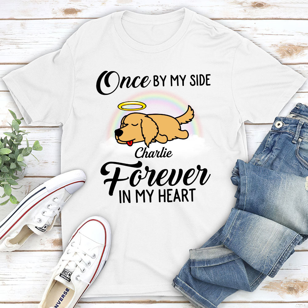 Once By My Side - Customizable Unisex Personalized Pet Lover T-shirt