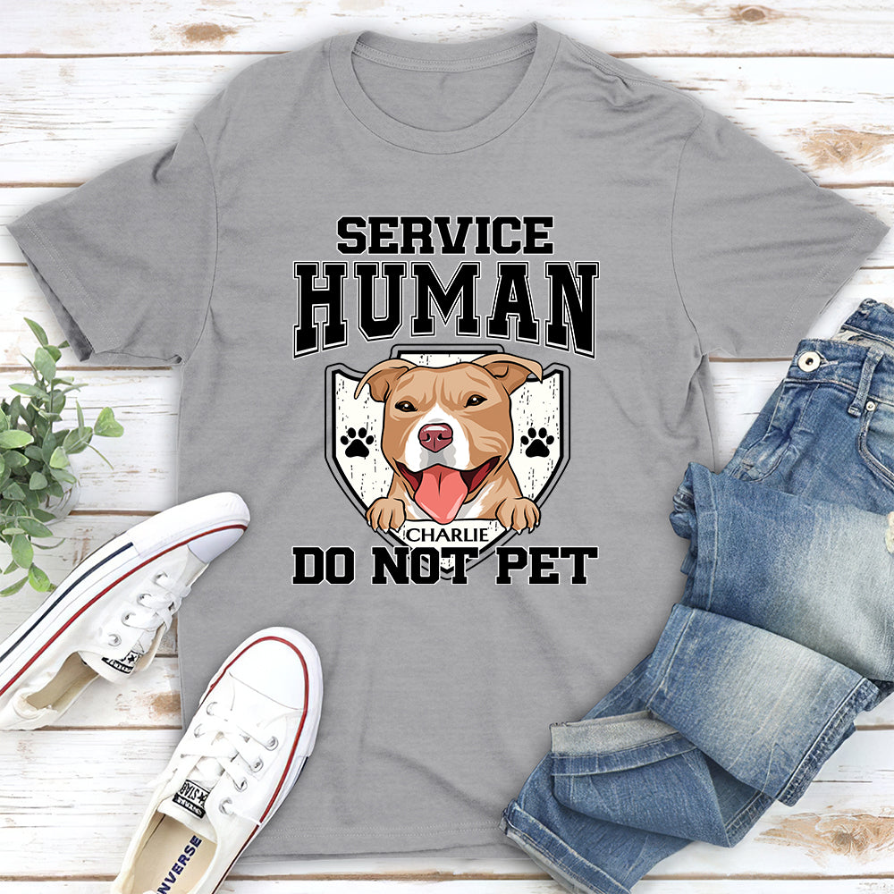 Customizable 'Do Not Pet' Unisex T-Shirt - Ideal Gift for Pet Lovers