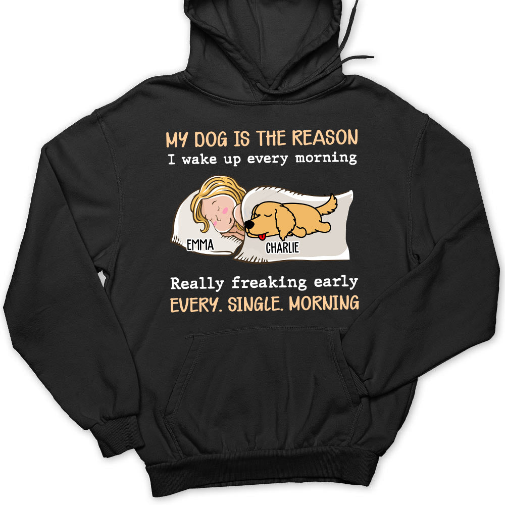 Personalized 'My Pet Is The Reason' Custom Hoodie for Pet Lovers