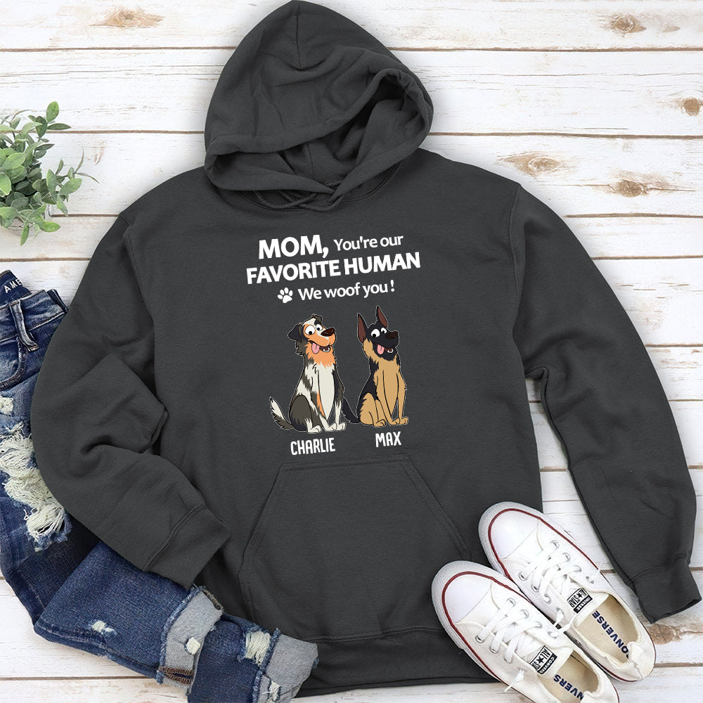 Personalized 'To My Favorite Human 2' Custom Hoodie - Ideal Gift for Pet Lovers