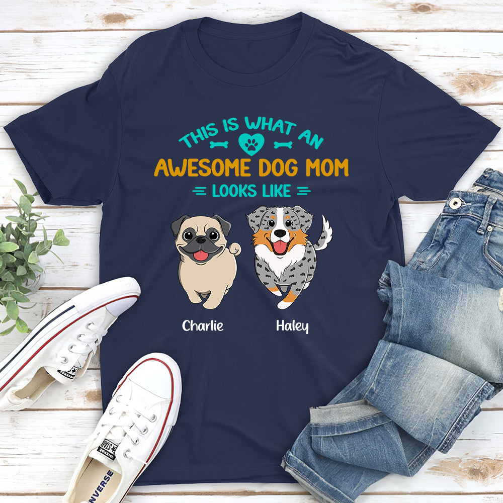 Awesome Personalized Custom Unisex Dog Dad T-shirt - Ideal Gift