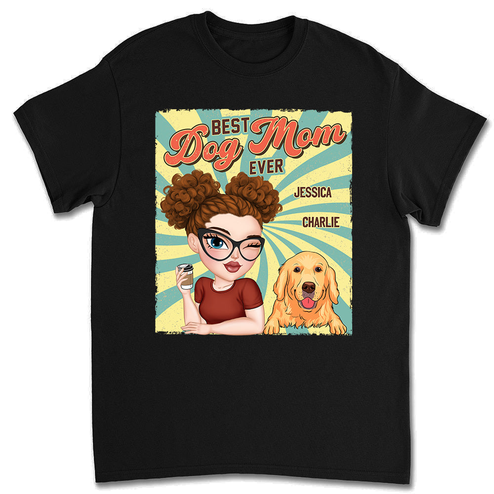 Customizable Retro Funny Dog Unisex T-shirt - Ideal Gift for Pet Lovers