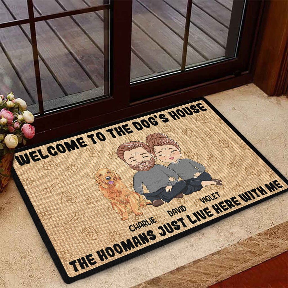 Personalized Dog Lover's Doormat - Feature Your Dog's Picture