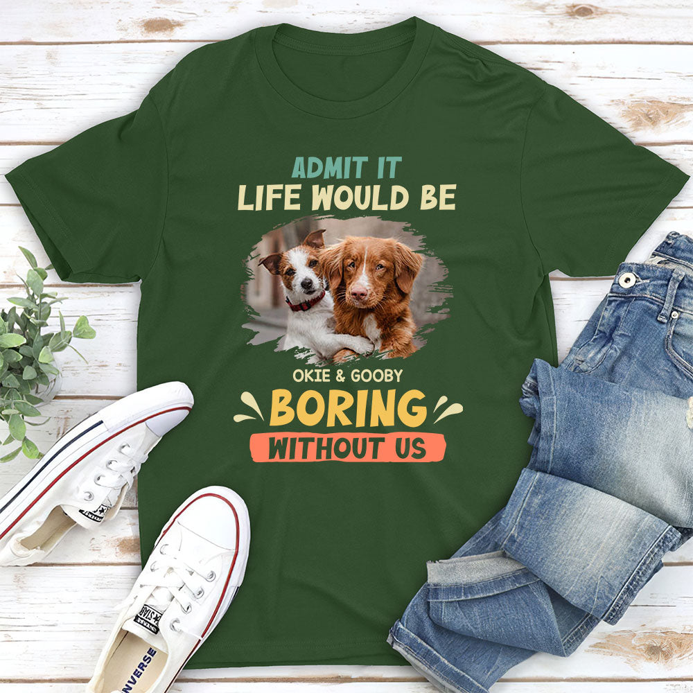 Personalized Premium 'No Sleep, Fun Awaits' Dog T-shirt for Pet Lovers