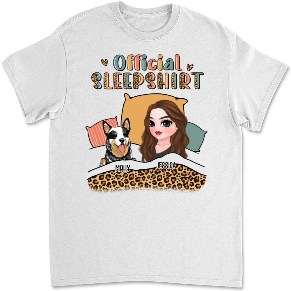 Personalized Custom Unisex Sleepshirt Version 2 - Ideal Gift for Pet Lovers