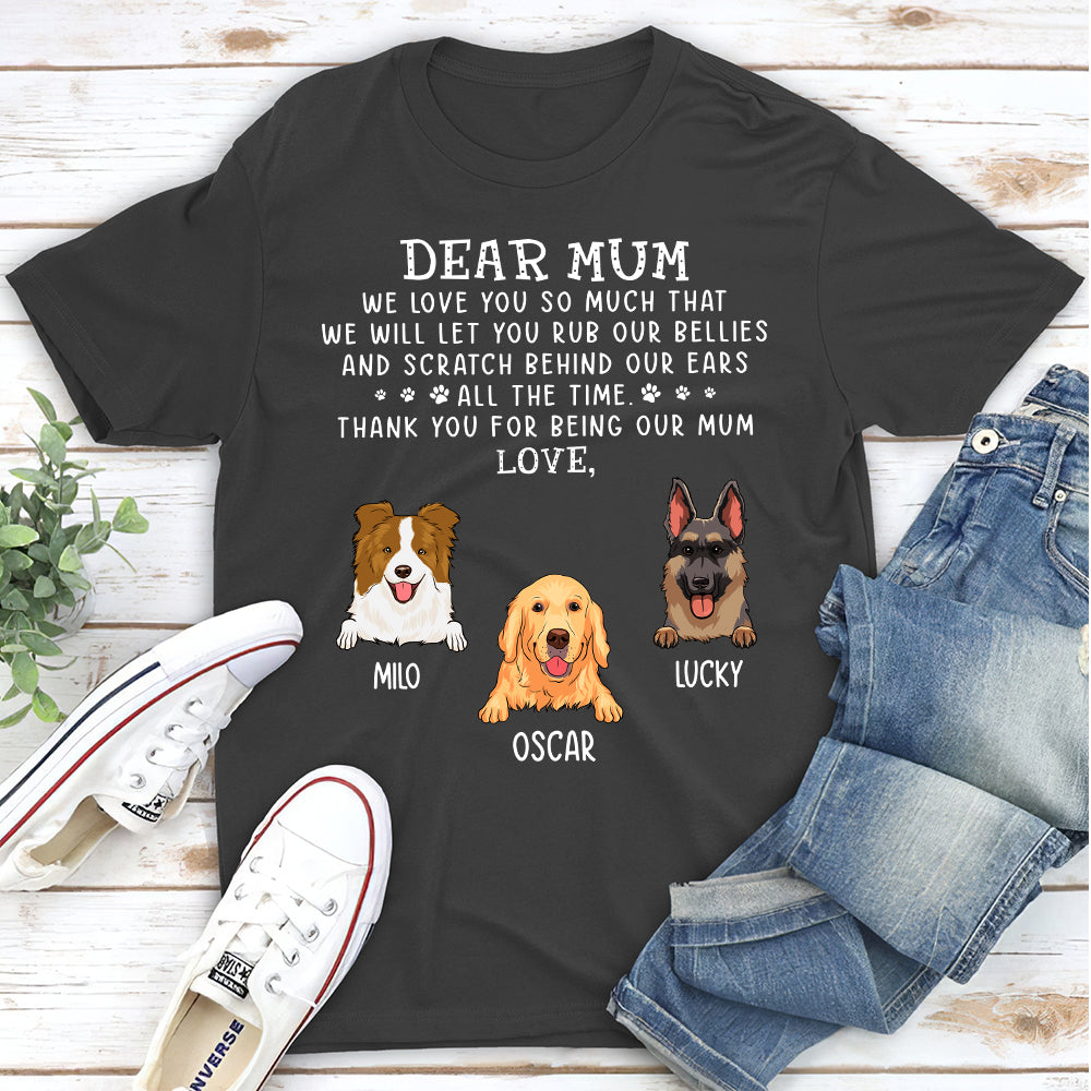 Love You So Much 2 - Customizable Unisex Personalized T-shirt for Pet Lovers