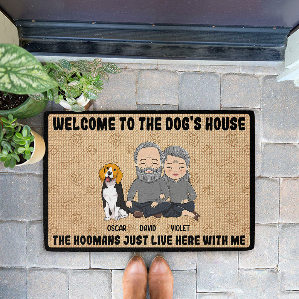 Personalized Dog Lover's Doormat - Feature Your Dog's Picture