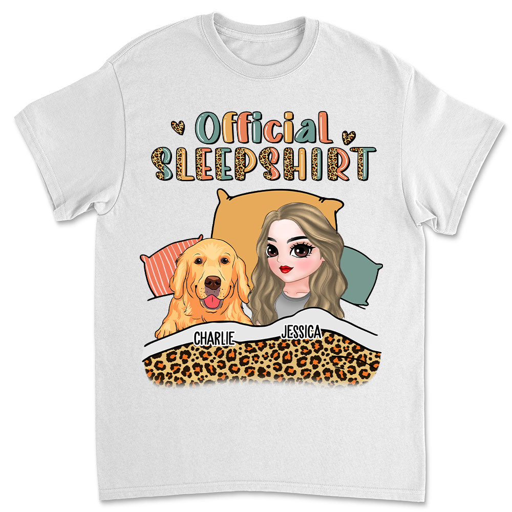 Personalized Custom Unisex Sleepshirt Version 2 - Ideal Gift for Pet Lovers