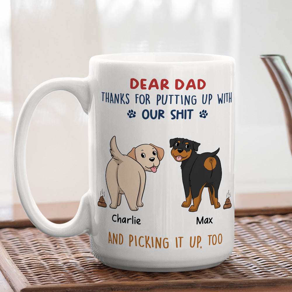 Personalized Thank You Custom Coffee Mug for Pet Lovers