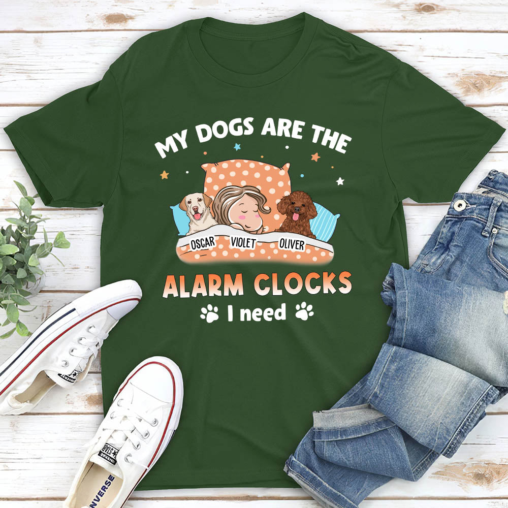 Personalized Unisex 'My One And Only Alarm' Pet Lover T-shirt