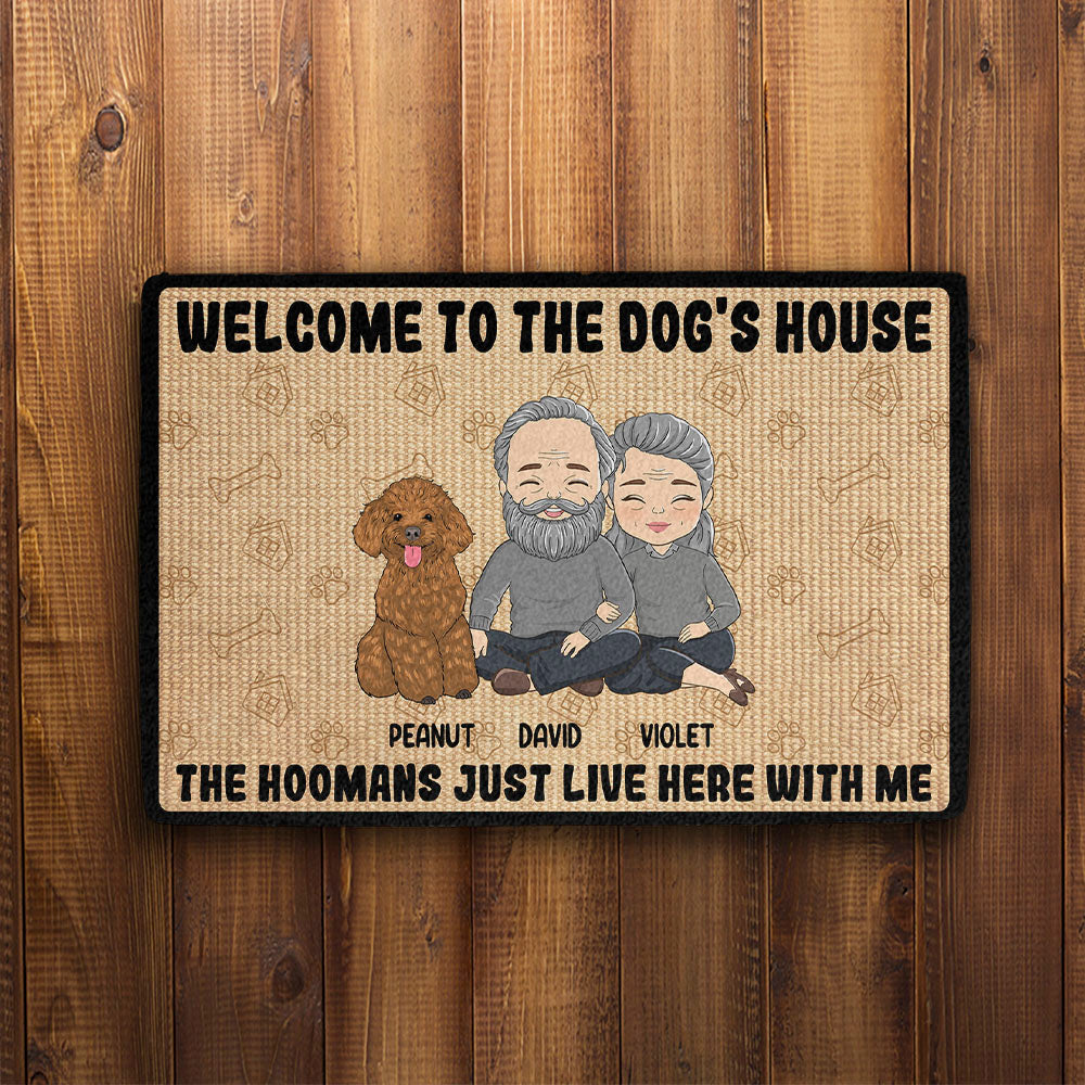 Personalized Dog Lover's Doormat - Feature Your Dog's Picture