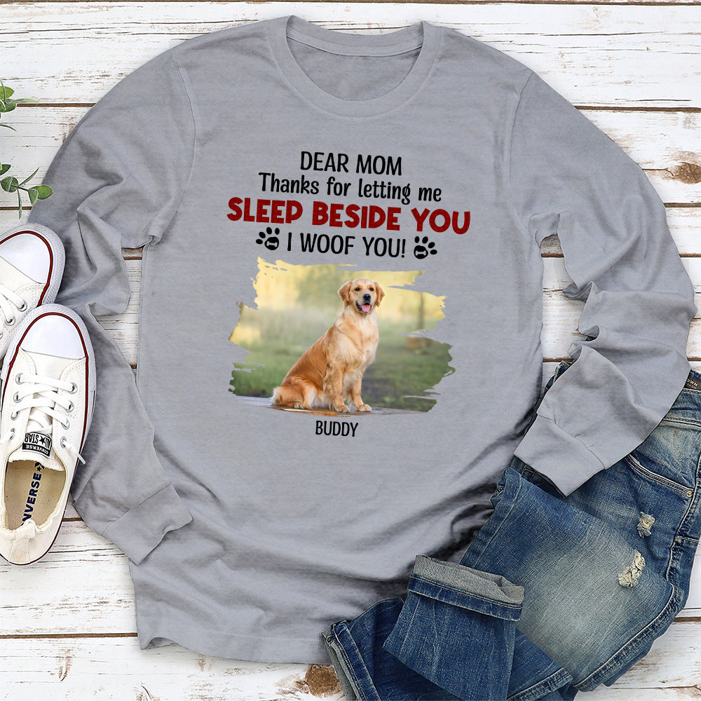 Personalized Custom Long Sleeve T-shirt - A Dreamy Gift for Pet Lovers