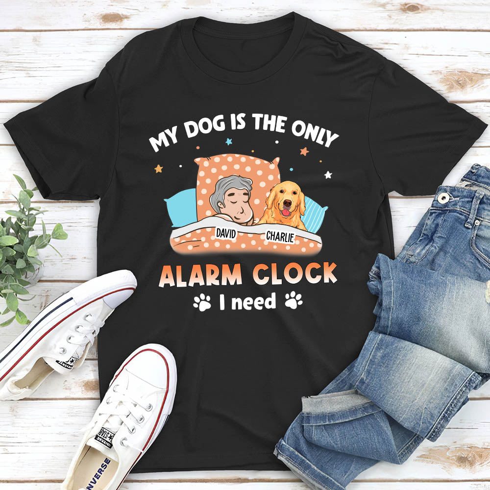 Personalized Unisex 'My One And Only Alarm' Pet Lover T-shirt