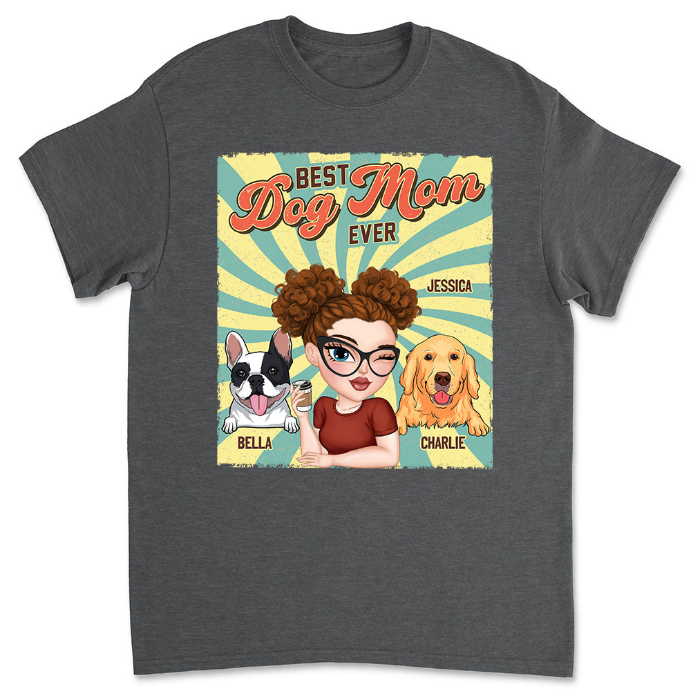 Customizable Retro Funny Dog Unisex T-shirt - Ideal Gift for Pet Lovers