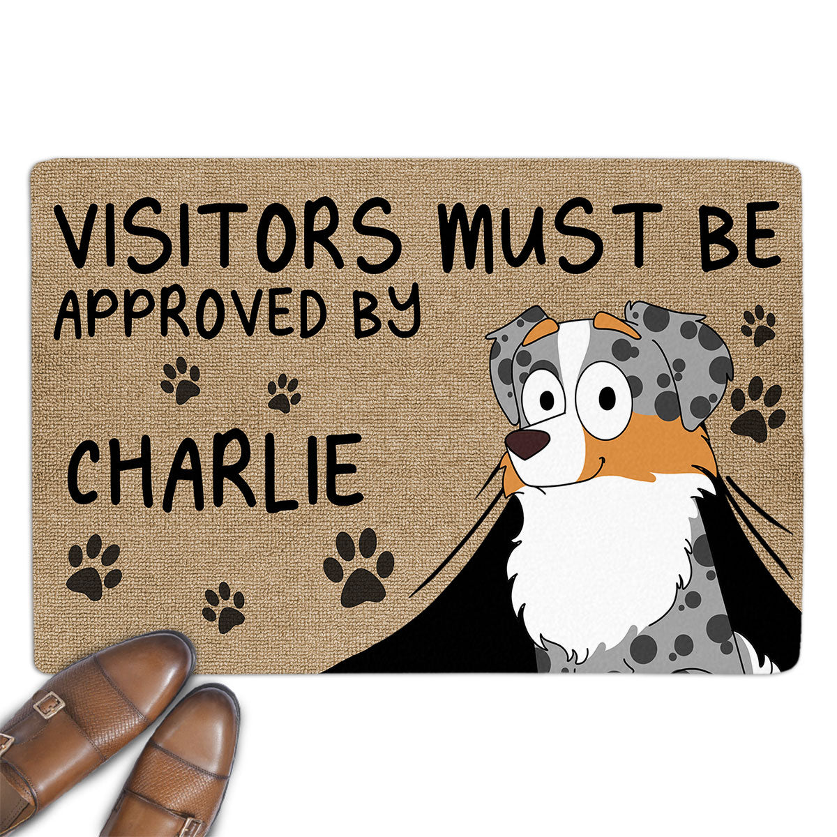 Dog-Approved Personalized Custom Doormat for Pet Lovers
