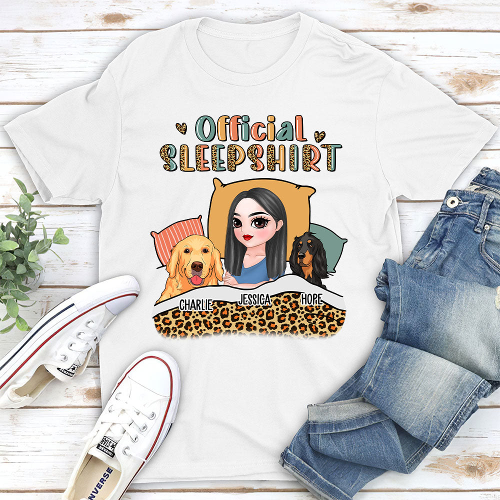 Personalized Custom Unisex Sleepshirt Version 2 - Ideal Gift for Pet Lovers