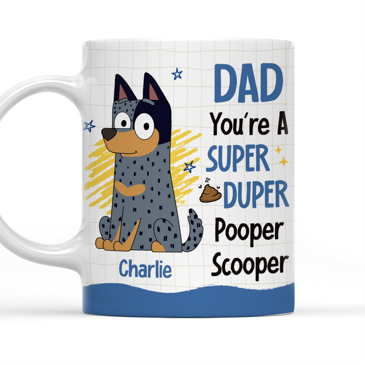 Personalized Custom Pooper Scooper - The Perfect Coffee Mug for Every Beverage