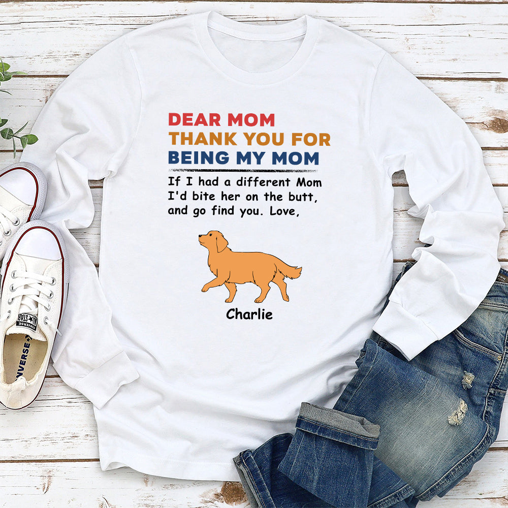 Personalized Custom Long Sleeve Dog - Themed T - shirt for Pet Lovers