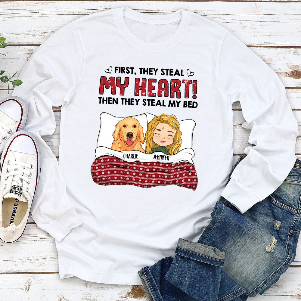 Personalized Custom Long Sleeve T-shirt - Ideal Gift for Pet Lovers